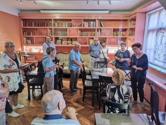 Mitglieder des BBB im Museum