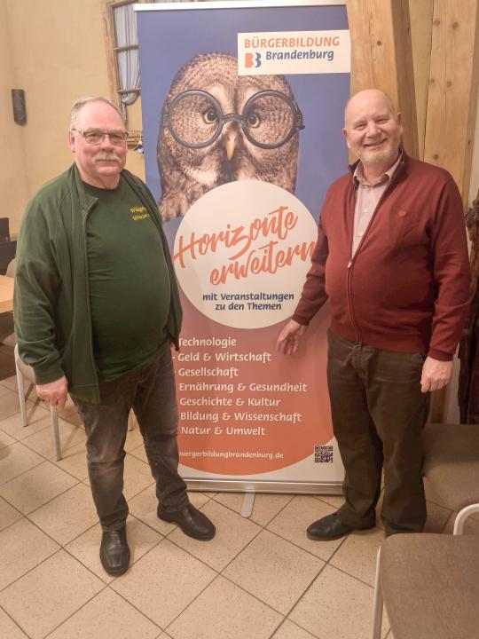 Eckard Peetz mit Heiko Krause