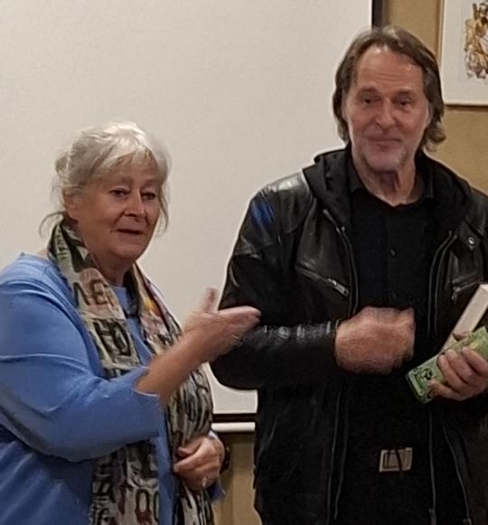 Ingo Dubinski mit Dr. Heide-Rose Brückner